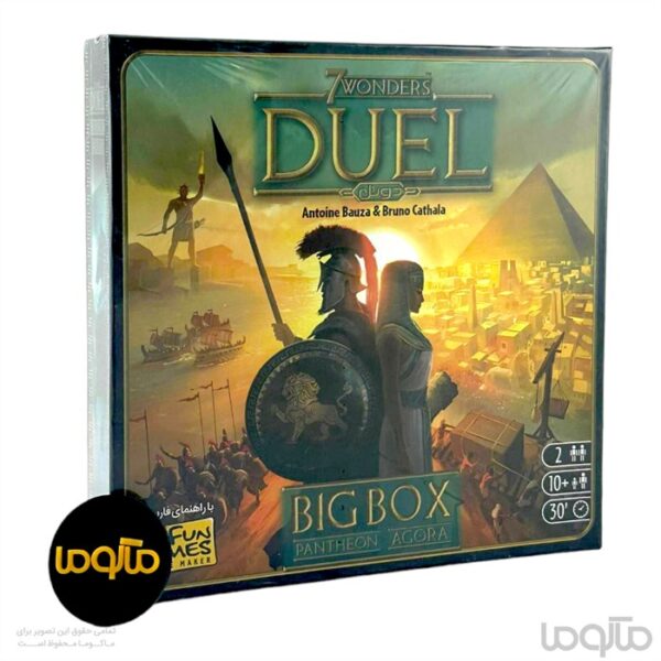 بازی عجایب هفتگانه دوئل با افزونه ها ، duel big box pantheon and agora