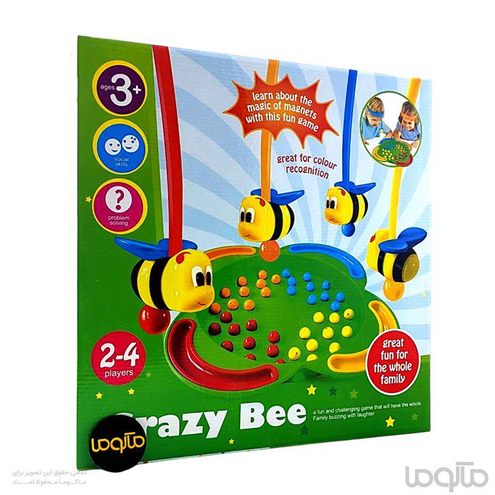 بازی فکری زنبور دیوانه crazy bee