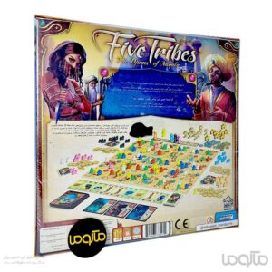 بازی ایرانی پنج قبیله Five Tribes