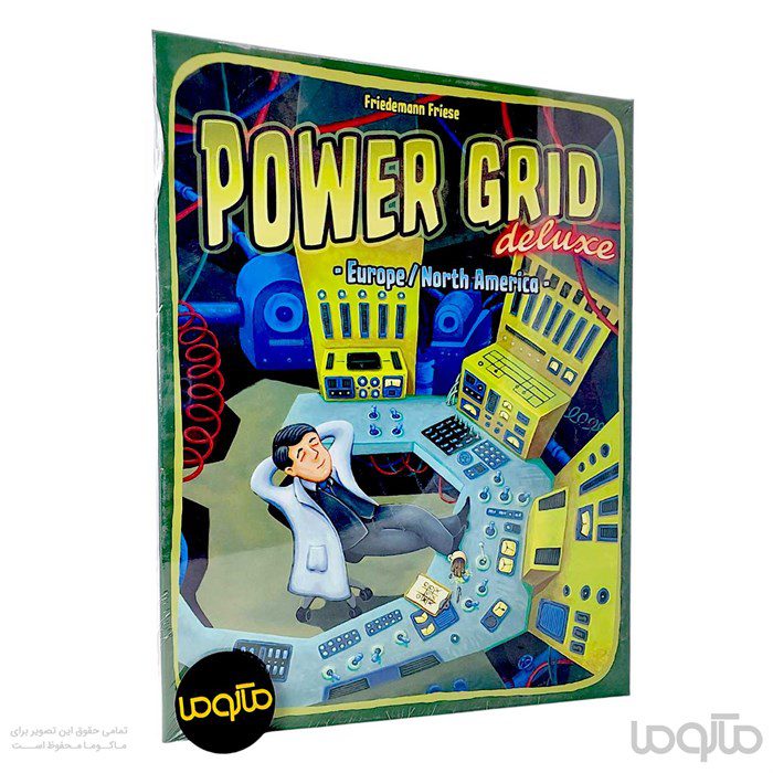 بازی رومیزی پاورگرید دلوکس powergrid deluxe