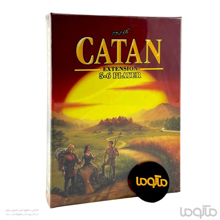 بازی ایرانی استراتژیک افزونه کاتان نسخه میپل کینگ – Catan extention 5-6