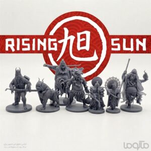 فیگور هیولا های بازی آفتاب تابان رایزینگ سان Rising Sun Monsters
