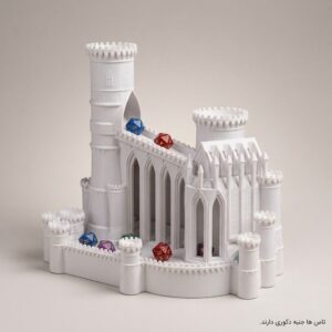 برج تاس مدل قصر امپراتوری Dice Tower Imperial Palace